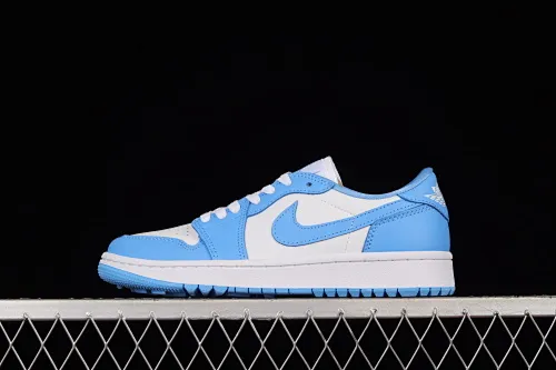 All categories Air Jordan Jordan series basketball shoes Air Jordan 1 Low Z version Air Jordan 1 Low Golf "UNC" AJ1 Joe 1 new golf version North Carolina blue color DD9315-100